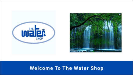 The Water Shop Hero Image