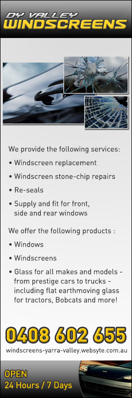 DY Valley Windscreens