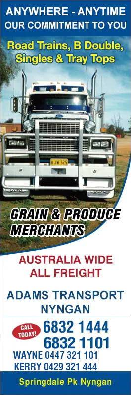 Adams Transport Nyngan