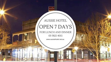 Aussie Hotel Shepparton Hero Image