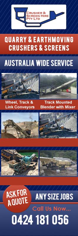 Crusher Screen Sales and Hire
