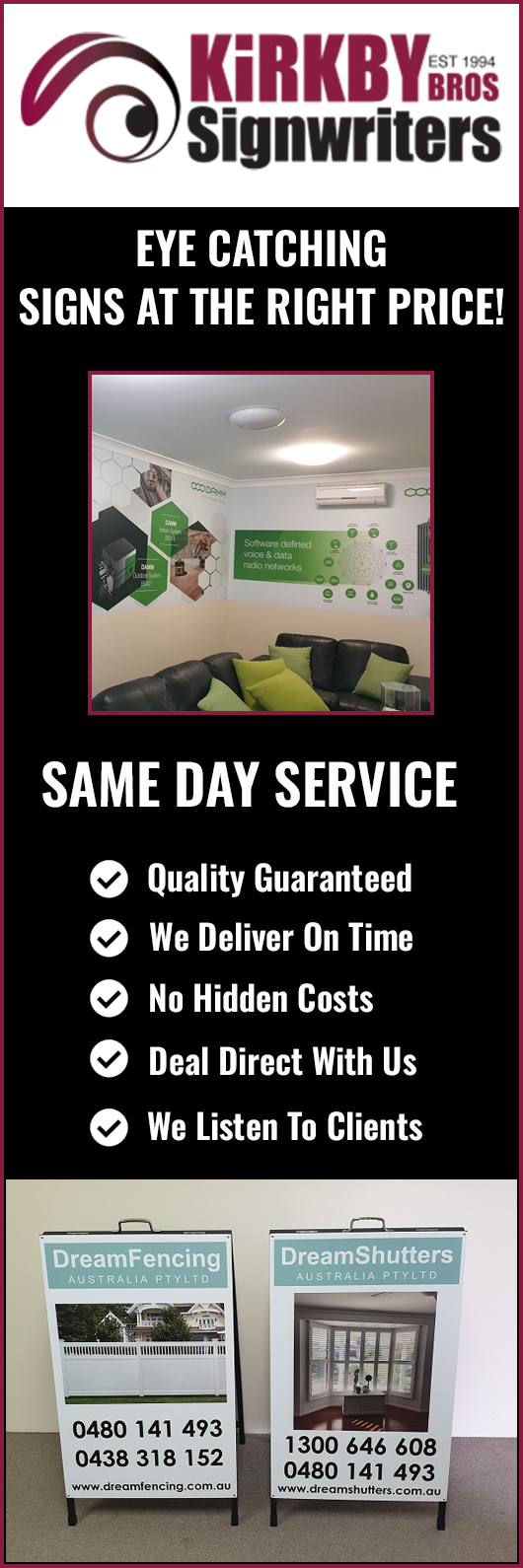 Kirkby Bros Signwriters