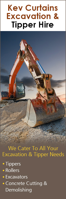 Kev Curtains Excavation & Tipper Hire
