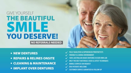 Custom Denture Clinic Hero Image