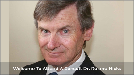 Dr Roland Hicks Hero Image