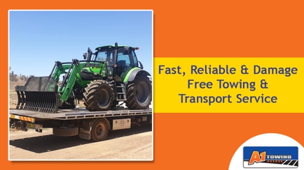 A1 Towing Orange Hero Image