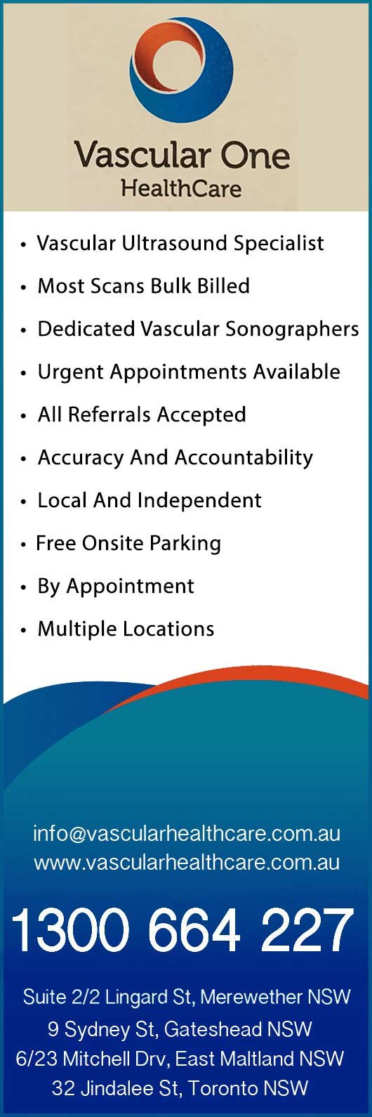 Vascular One HealthCare - Ultrasound