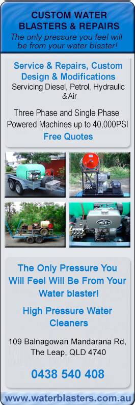 Custom Water Blasters & Repairs Pty Ltd
