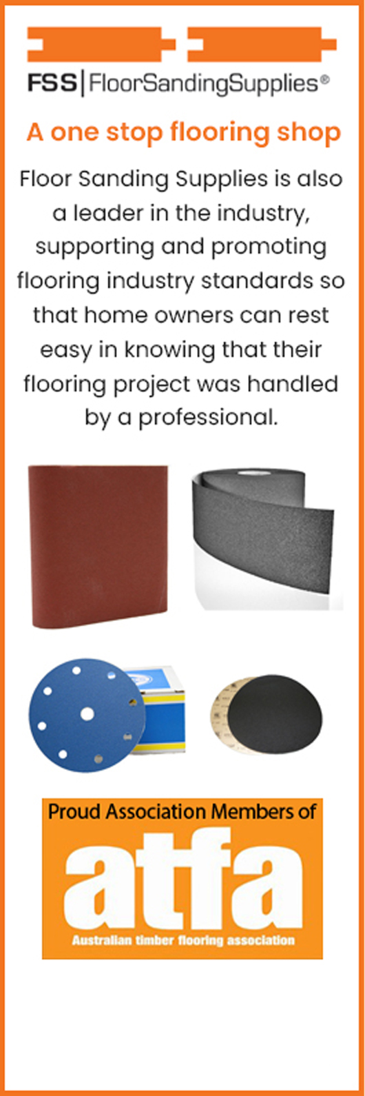 Floor Sanding Supplies