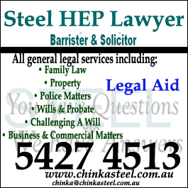 Steel Chinka (HEP) Lawyer