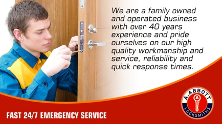 A. Abbott Locksmiths & Safes Hero Image