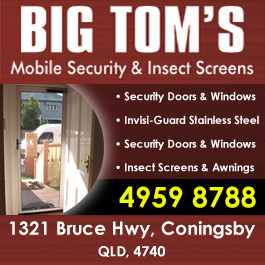 Big Toms Mobile Security & Insect Screens