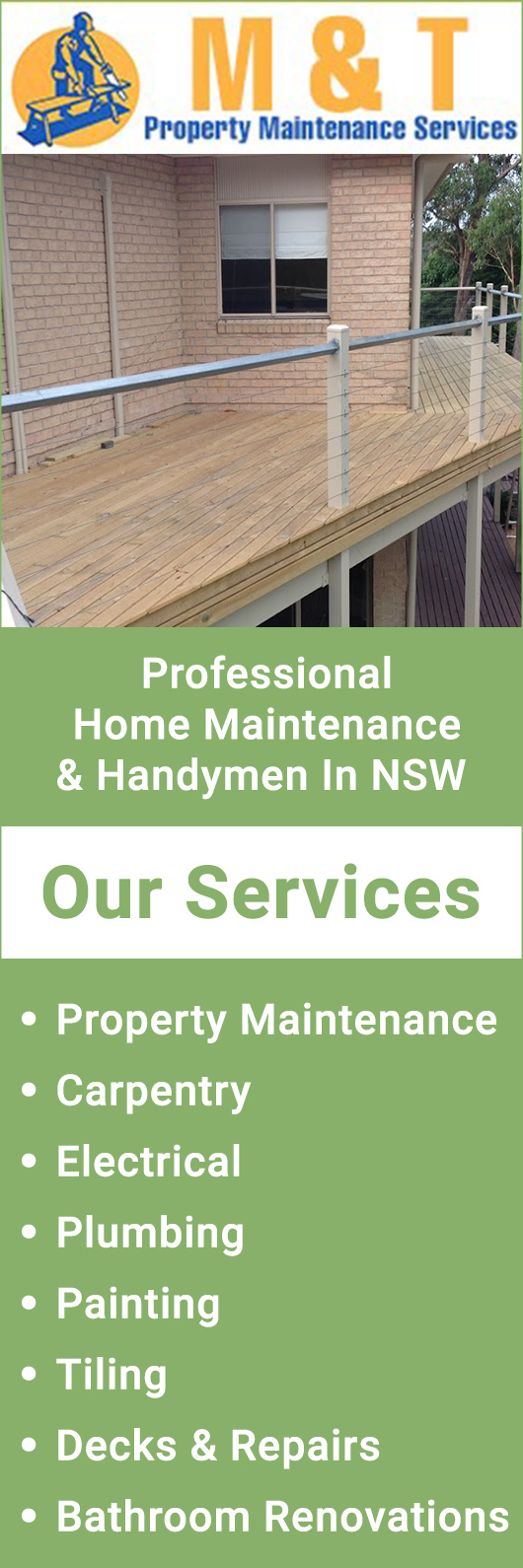 M & T  Property Maintenance Services
