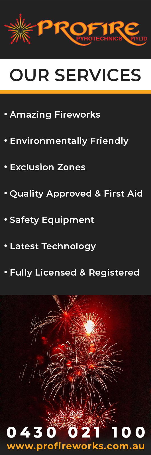Profire Pyrotechnics & Blasting Pty Ltd