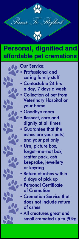 Paws To Reflect Pet Cremations