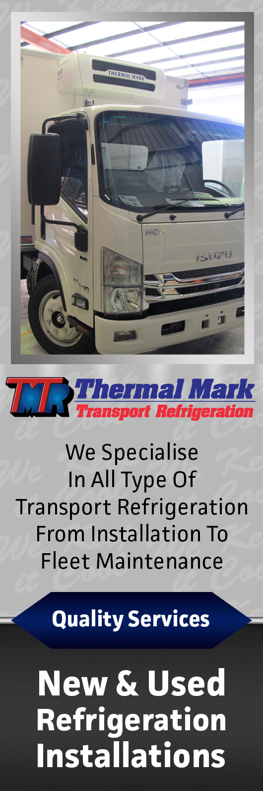 Thermal Mark Transport Refrigeration