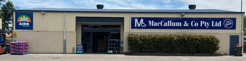 MacCallum & Co. - Rural Merchandise Hero Image