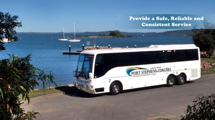 Port Stephens Coaches Hero Image