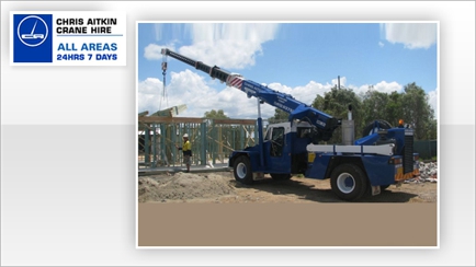 Chris Aitkin Crane Hire Hero Image