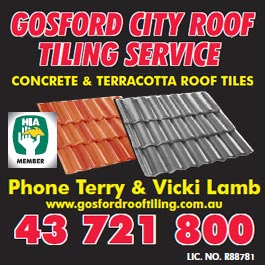 Gosford Roof Tiling Service