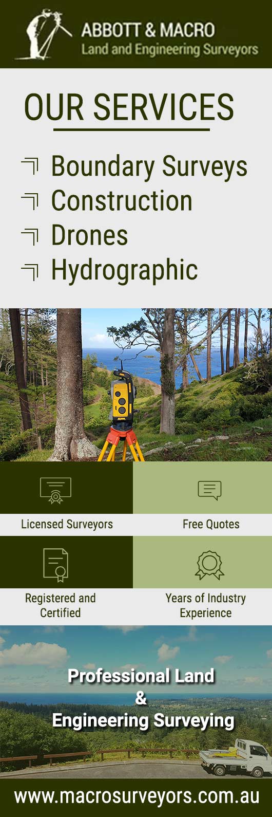 Abbott & MACRO Land and Engineering Surveyors