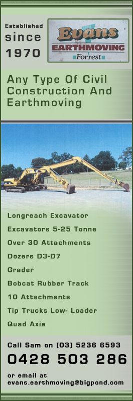 Evans Earthmoving