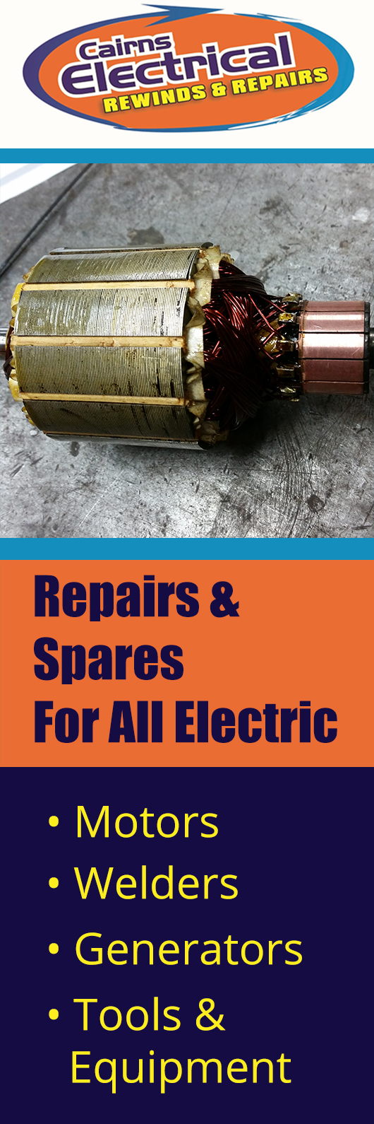 Cairns Electrical Rewinds & Repairs
