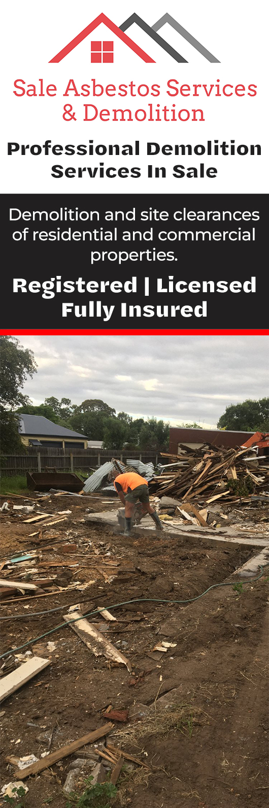 Sale Asbestos Services & Demolition