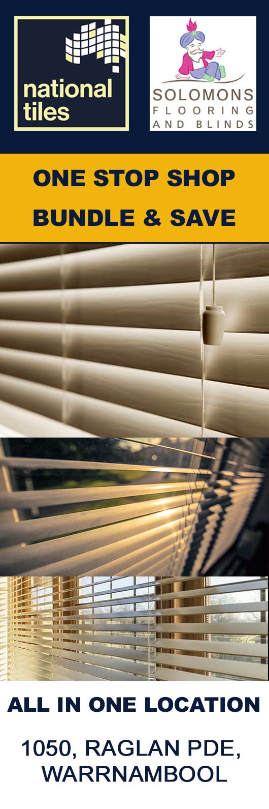 Solomons Flooring & Sultans Blinds Warrnambool