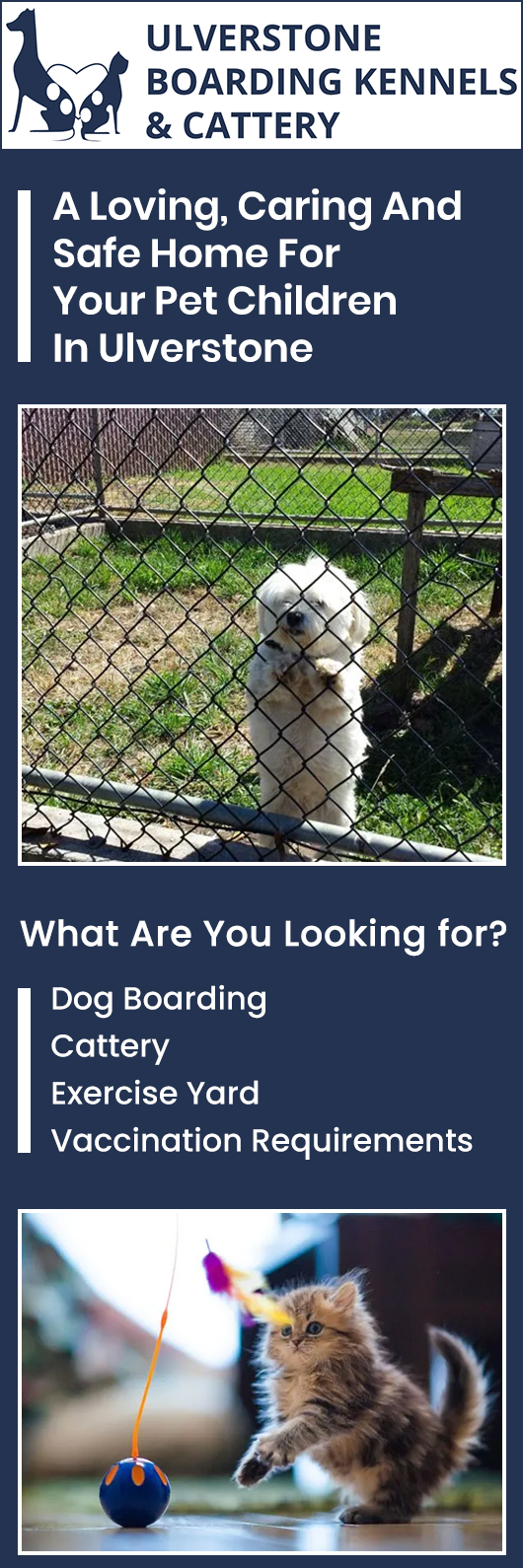 Ulverstone Boarding Kennels & Cattery