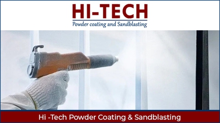 Hi-Tech Powder Coating and Sandblasting Hero Image