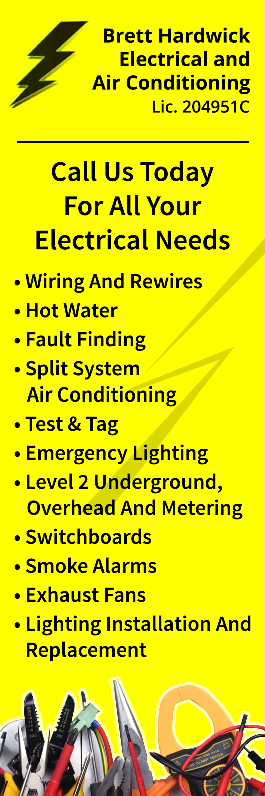 Brett Hardwick Electrical
