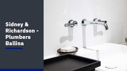 Sidney & Richardson Plumbing Hero Image