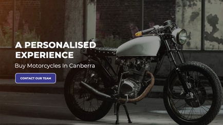 Joe's Motorcycles Hero Image