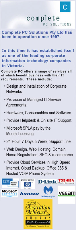 Complete P C Solutions Pty Ltd