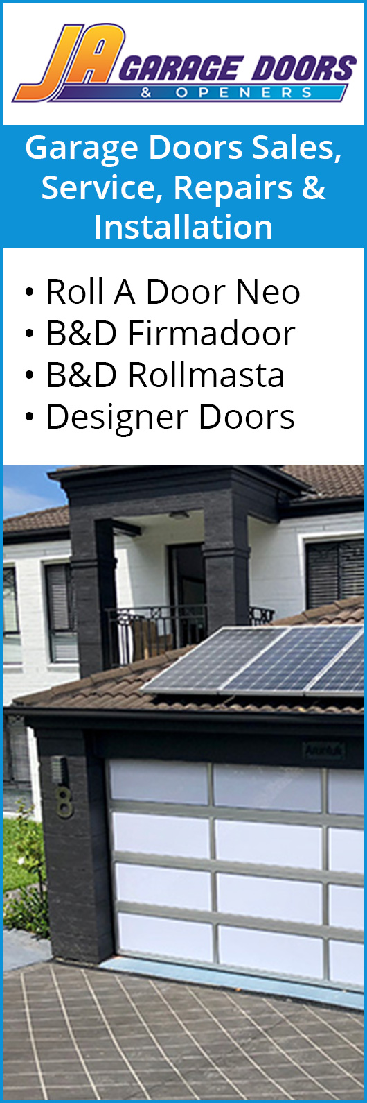 JA Garage Doors & Openers