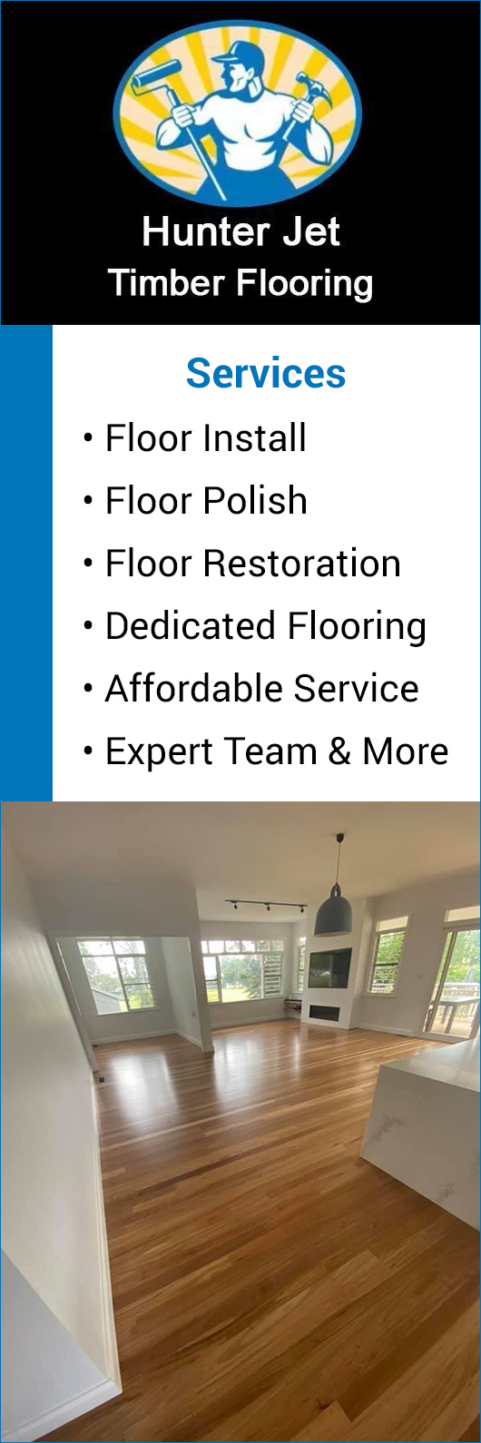 Hunter Jet Timber Flooring