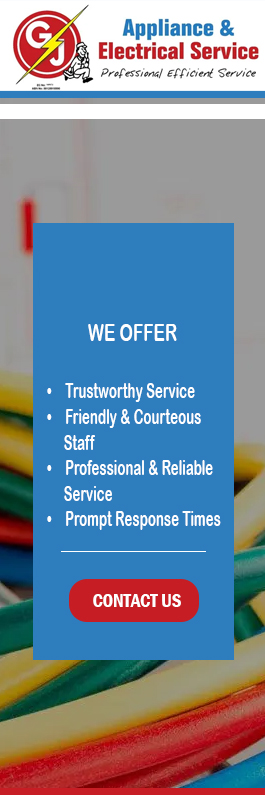 GJ Appliance & Electrical Service - Stoves
