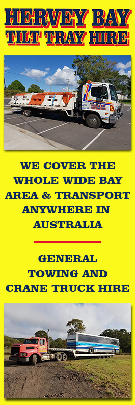 Hervey Bay Tilt Tray Hire