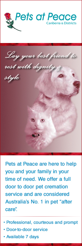 Pets At Peace Canberra & Districts