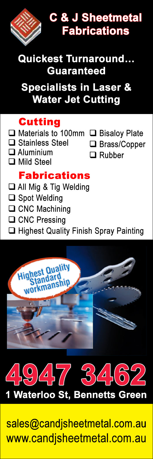 C & J Sheetmetal Fabrications