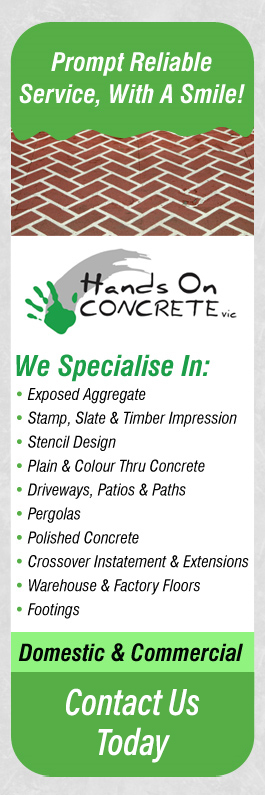 Hands on Concrete Vic