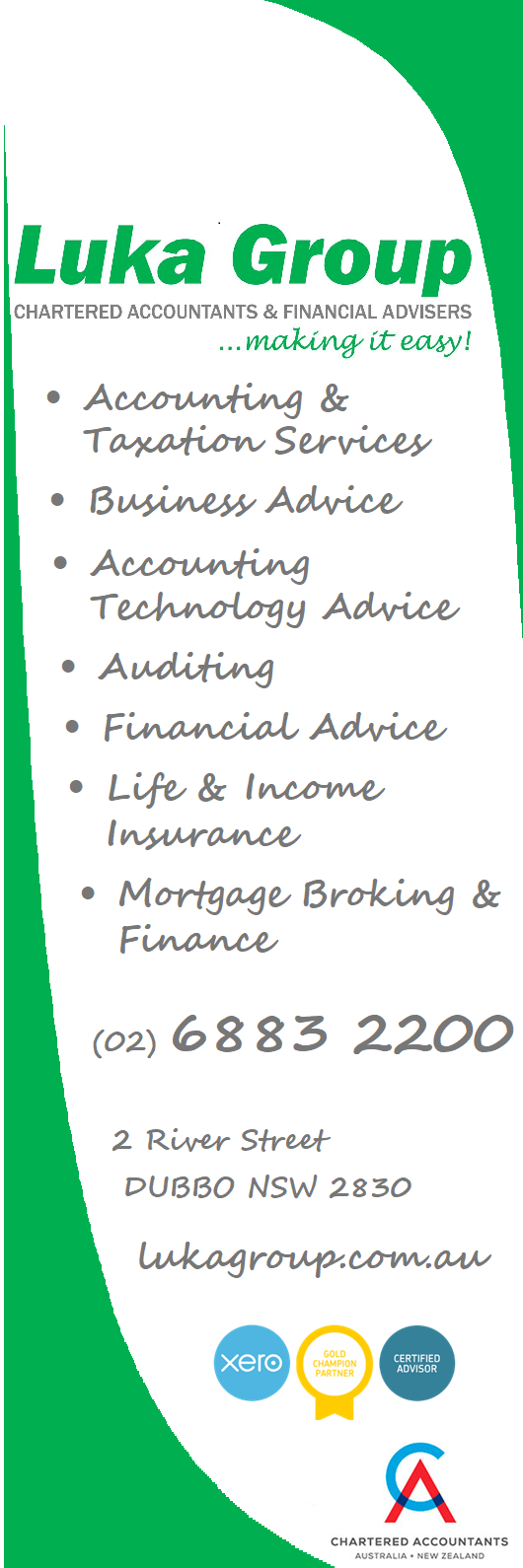 Luka Group Chartered Accountants & Financial Advisers.