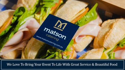 Matson Catering Hero Image