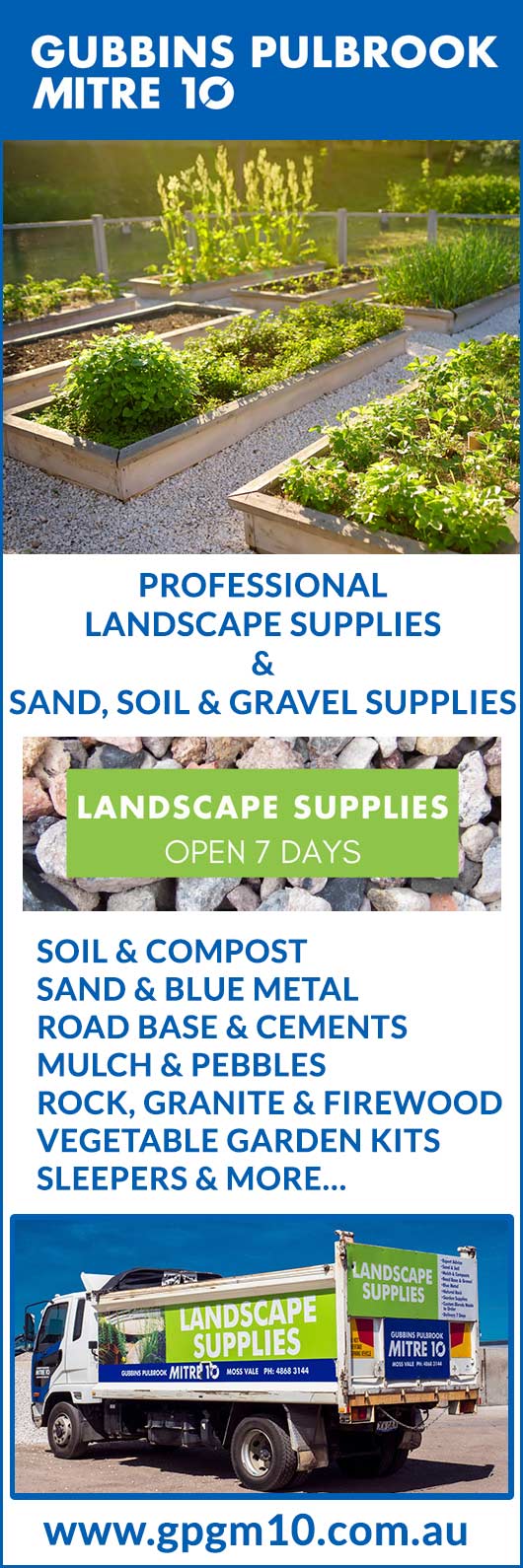 Gubbins Pulbrook Mitre 10 Landscape Supplies