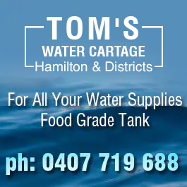 Tom's Water Cartage Hamilton &Districts
