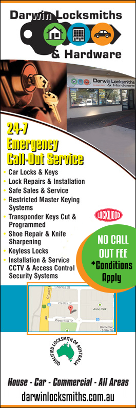 Darwin Locksmiths & Hardware