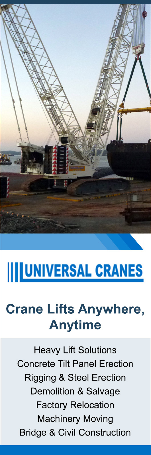Universal Cranes (NTH QLD) Pty Ltd