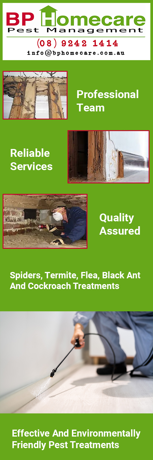 BP Homecare Pest Control