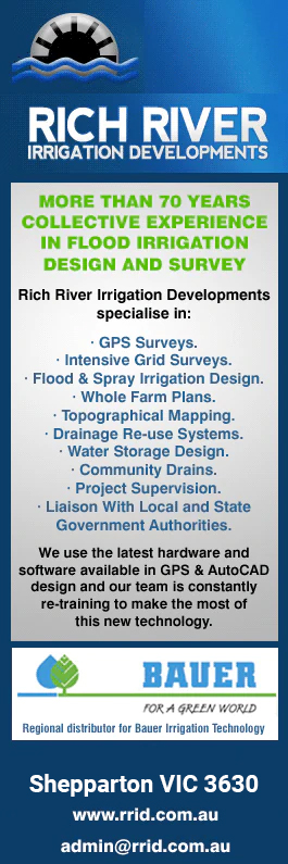 Rich River Irrigation Developments